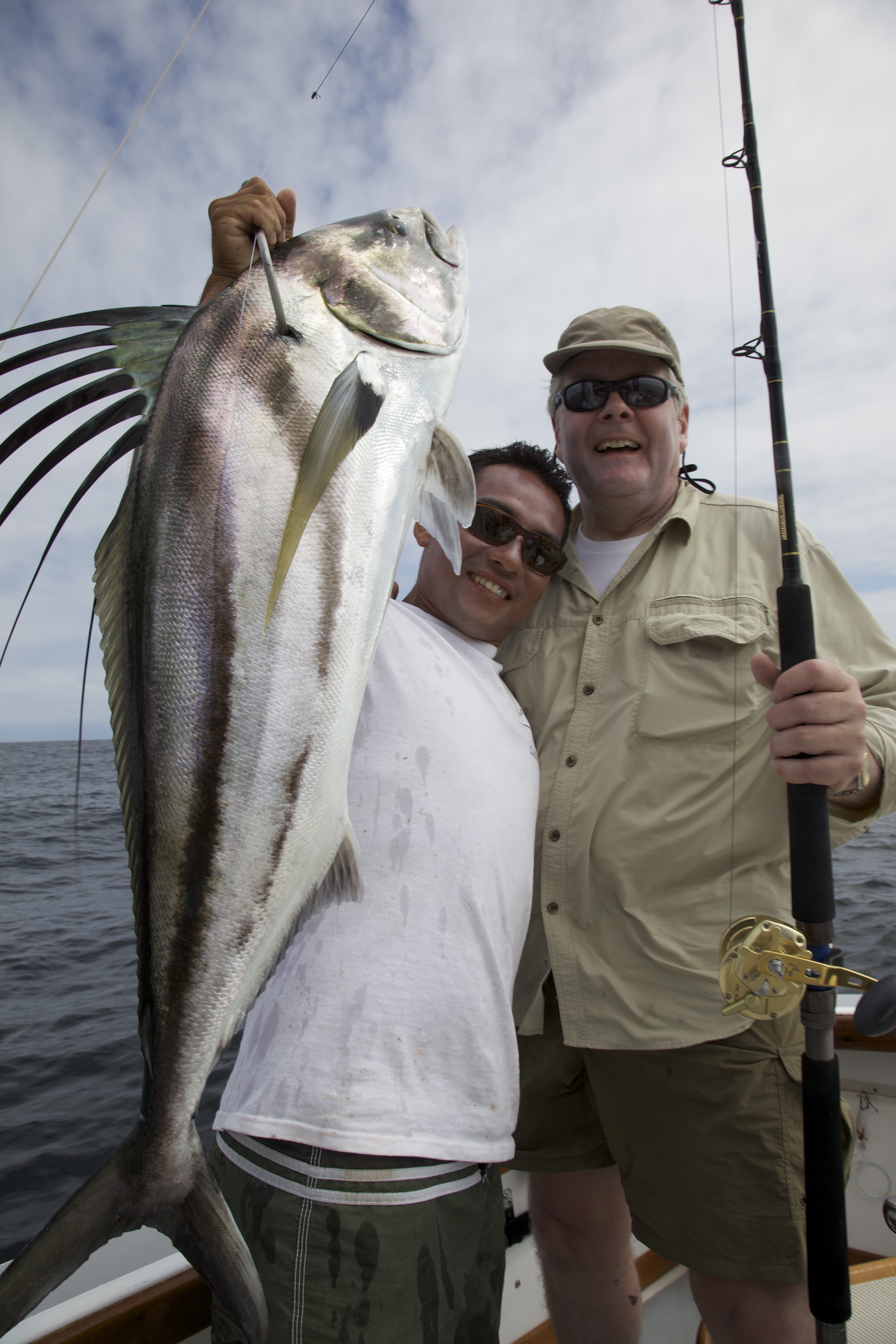 Rooster Fish Novak Video 006 BiG roosters out there now at Litibu