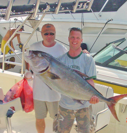 AmberJacks, bottom fishing and trolling well get you one of these in Summer