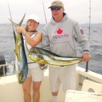 12 15 09 Brian and Ann Stewart from Canada Mahi Mania at Corbeteña
