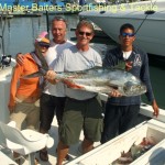 01 07 2012 Elly and Boyfriend, Guanatuna, El Morro 565 RedPix wTEXT Question: How many Rooster Fish can you legally boat in Mexico? Hit the link and find out!