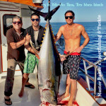 Larry and the boys YellowfinTuna 275 with Text