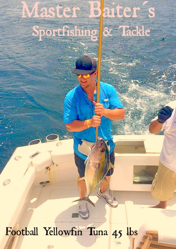 Football Tuna at Yelapa, inside the bay....