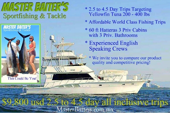 Rollercoaster Fishing Continues, Great Conditions - Master Baiter's Sport  Fishing & Tackle Puerto Vallarta