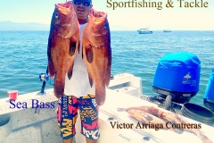 03 11 2018 Victor and his Sea Bass, Ameca Rivr 01 650 pxls MBText