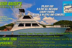 60ft Hatteras Sportfisher, Luxury all the way. Compare our prices, you'll agree. If you mention you read this article and we'll drop the price a thousand dollars..or $8,800 usd... Beat That!