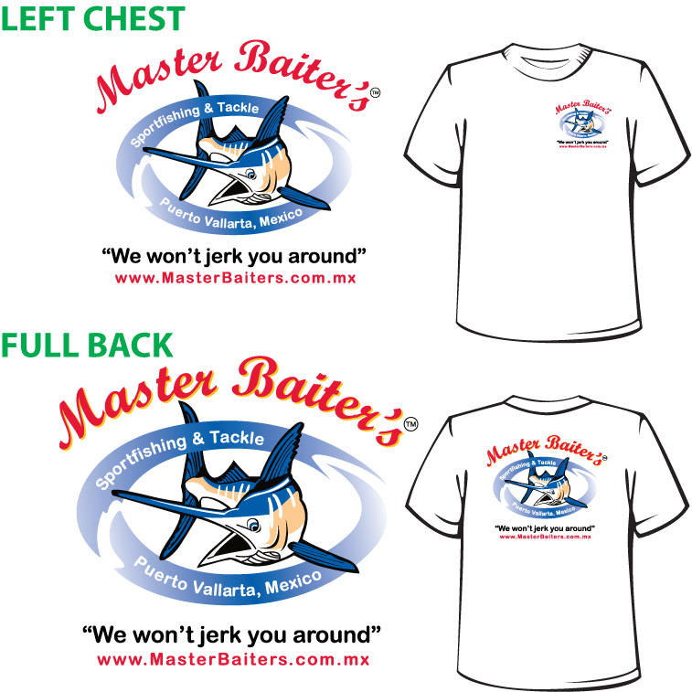 Xmas Presents, Fishing Tshirts from Master Baiter´s Sportfishing