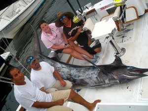 Black Marlin 475 lbs at Corbeteña or The Rock on Magnifico
