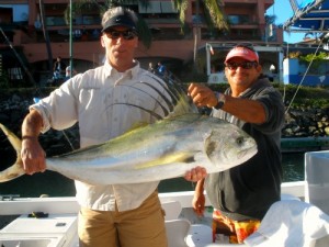 Rooster Fish at Litibu, Scott Turnipseed with Capt. Kawi