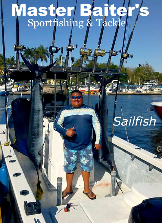 60 lb Football Tuna at Corbetena, Sailfish, Striped Marlin - Master  Baiter's Sport Fishing & Tackle Puerto Vallarta