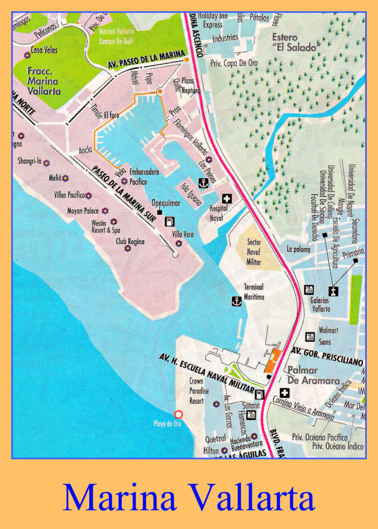 Marina Vallarta Map Master Baiter S Sport Fishing Tackle Puerto   Marina Vallarta Map 768x1074 